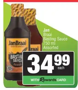 Spar Jan Braai Basting Sauce offer