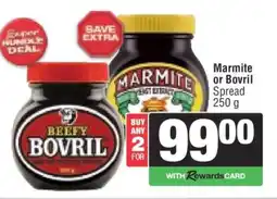 Spar Marmite or Bovril offer