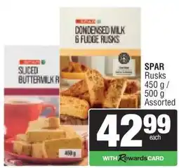 Spar SPAR Rusks offer