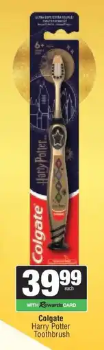 Spar Colgate Harry Potter Toothbrush offer