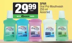 Spar SPAR Oral Pro Mouthwash offer