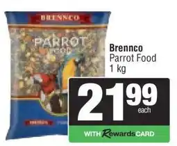 Spar Brennco Parrot Food offer