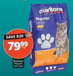 Checkers Marltons Regular Cat Litter offer