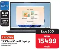 Makro Lenovo 15.3" Intel Core i7 Laptop offer