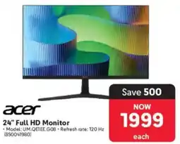 Makro Acer 24" Full HD Monitor offer