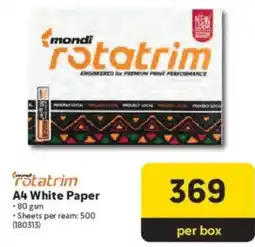 Makro mondı rotatrim A4 White Paper offer