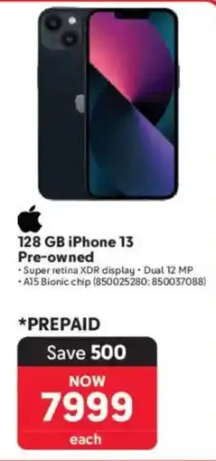 Makro 128 GB iPhone 13 offer