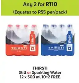 Makro Thirsti Still or Sparkling Water offer