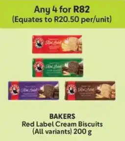 Makro Bakers Red Label Cream Biscuits offer