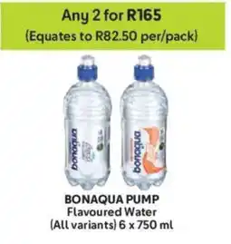 Makro Bonaqua Pump Flavoured Water offer