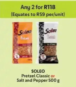 Makro Soleo Pretzel Classic or Salt and Pepper offer