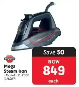 Makro Genesis Mega Steam Iron offer