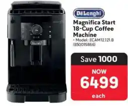 Makro DeLonghi Magnifica Start 18-Cup Coffee Machine offer