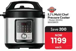 Makro Cuisinart 5.7 L Multi Chef Pressure Cooker offer