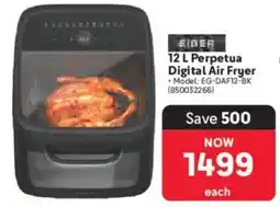 Makro EIBER 12 L Perpetua Digital Air Fryer offer