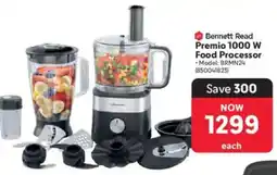 Makro Bennett Read Premio 1000 W Food Processor offer