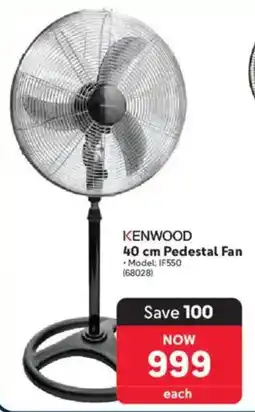Makro KENWOOD 40 cm Pedestal Fan offer