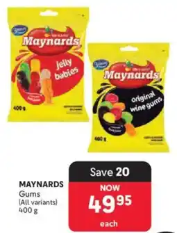Makro MAYNARDS Gums offer