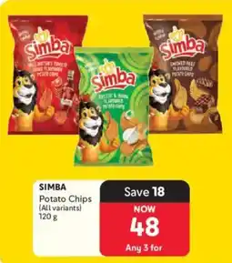 Makro SIMBA Potato Chips offer