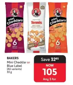 Makro Bakers Mini Cheddar or Blue Label offer
