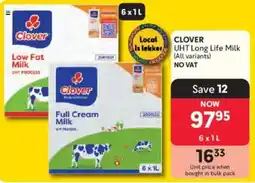 Makro Clover UHT Long Life Milk offer
