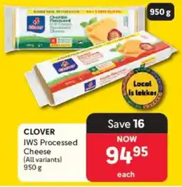 Makro CLOVER IWS Processed Cheese offer