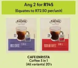 Makro CAFE ENRISTA Coffee 3 in 1 offer