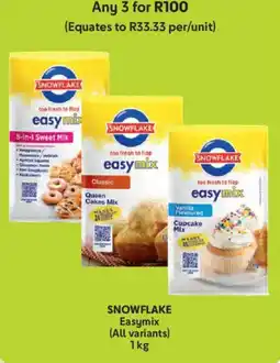 Makro SNOWFLAKE Easymix offer