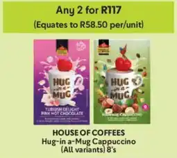 Makro HOUSE OF COFFEES Hug-in a-Mug Cappuccino offer