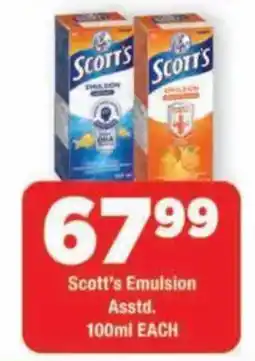 OK Grocer Scott's Emulsion Assorted offer