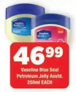 OK Grocer Vaseline Blue Seal Petroleum Jelly Assorted offer
