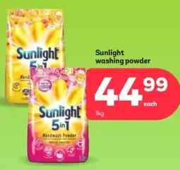 PEP Sunlight 5in1 Handwash Powder offer