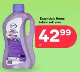 PEP Essentials Home fabric softener offer