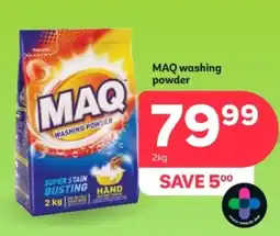 PEP MAQ washing powder offer