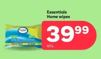 Essentials Home wipes