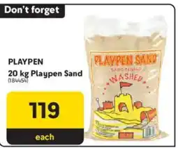 Makro Playpen Sand offer
