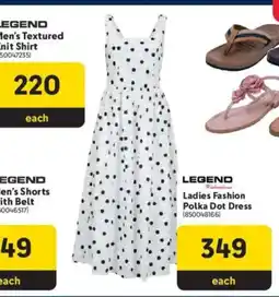 Makro LEGEND Ladies Fashion Polka Dot Dress offer