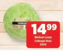 OK Grocer Medium Loose Cabbage Head offer