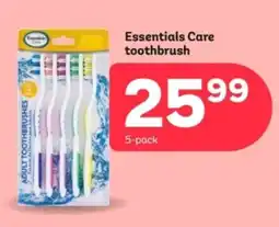PEP Essentials Care toothbrush offer