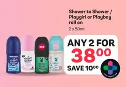PEP Shower to Shower / Playgirl or Playboy roll on offer