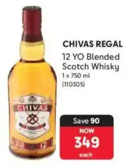 Makro CHIVAS REGAL 12 YO Blended Scotch Whisky offer
