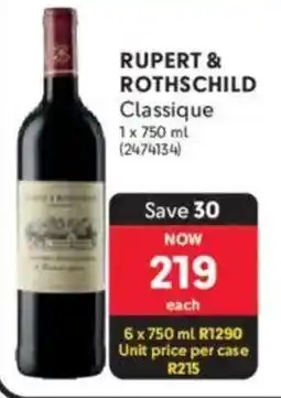 Makro Rupert & Rothschild Classique offer