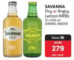 Makro Savanna Dry or Angry Lemon NRBs offer