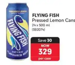 Makro Flying Fish Pressed Lemon Cans offer