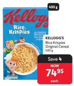Makro Kellogg's Rice Krispies Original Cereal offer