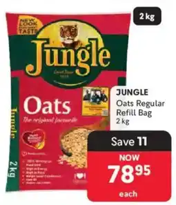Makro Jungle Oats Regular Refill Bag offer