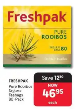 Makro Freshpak Pure Rooibos Tagless Teabags offer