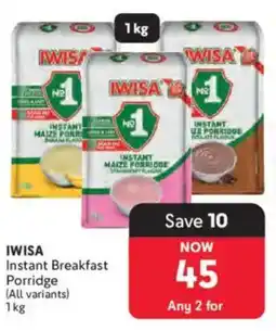 Makro IWISA Instant Breakfast Porridge offer