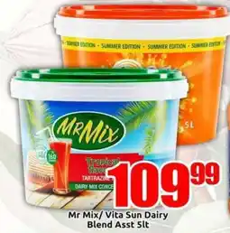 Three Star Cash and Carry Mr Mix/Vita Sun Dairy Blend Assorted offer