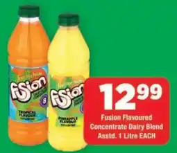 OK Grocer Fusion Flavoured Concentrate Dairy Blend offer